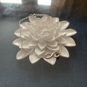 Infinity Sign Silver Bracelet